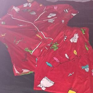 Kate Spade NY Pajamas NY Xmas Theme Prints Size Small